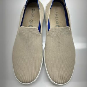 Rothy’s sneakers in sand